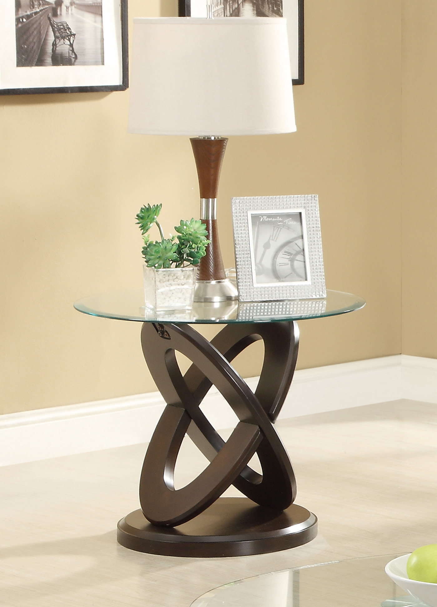 D159-702787 By Coaster End Table Espresso Finish