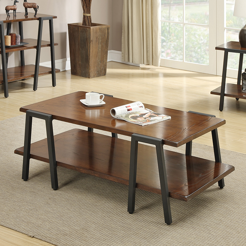 D159-703288 By Coaster Coffee Table Brown Finish