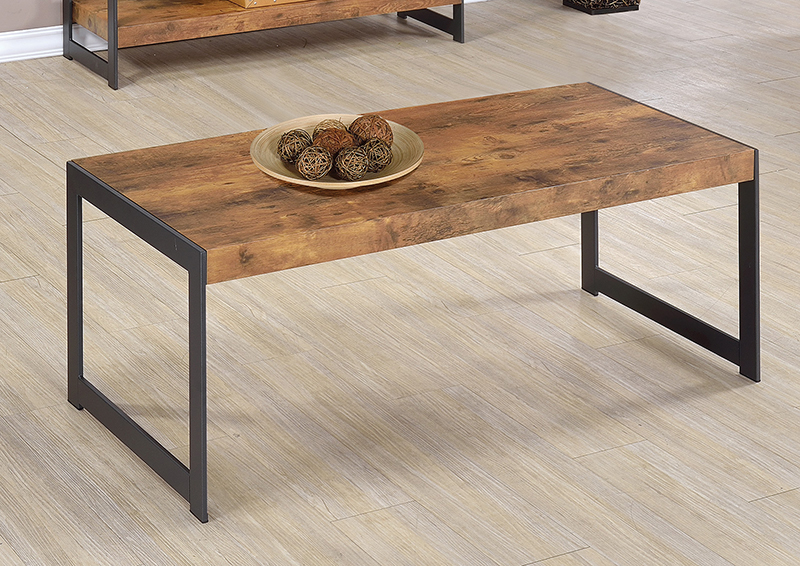 D159-704028 By Coaster Coffee Table Antique Nutmeg Finish