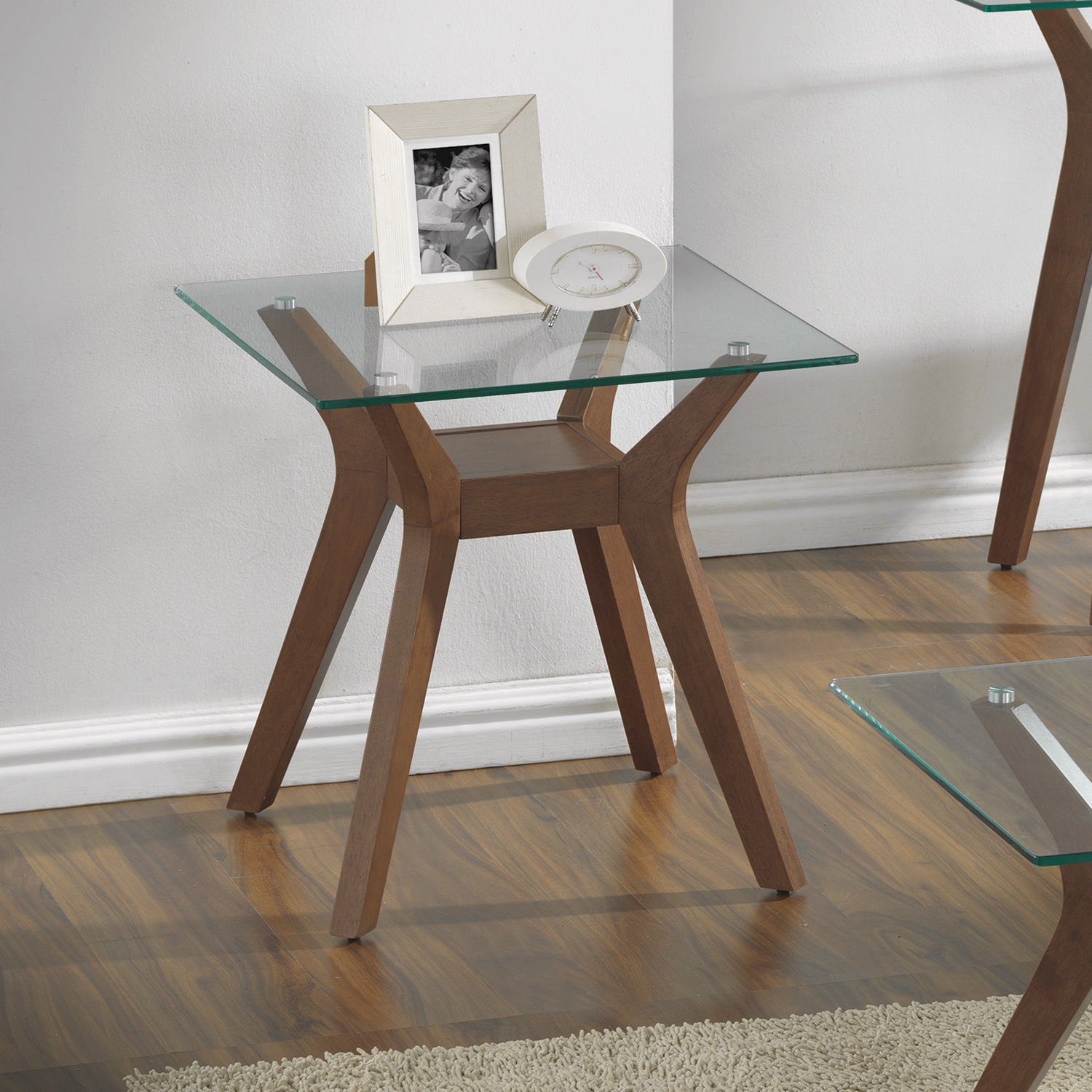 D159-704167 By Coaster End Table Nutmeg Finish