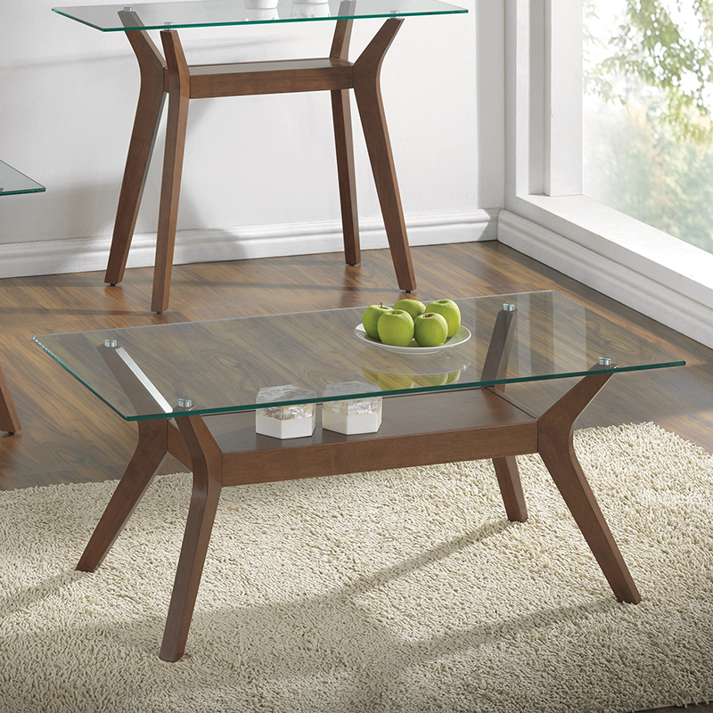 D159-704168 By Coaster Coffee Table Nutmeg Finish