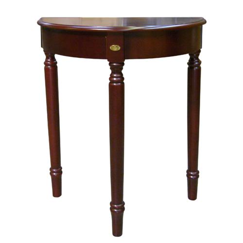 T142S-H-133 By Ore International Crescent End Table - Cherry (30")