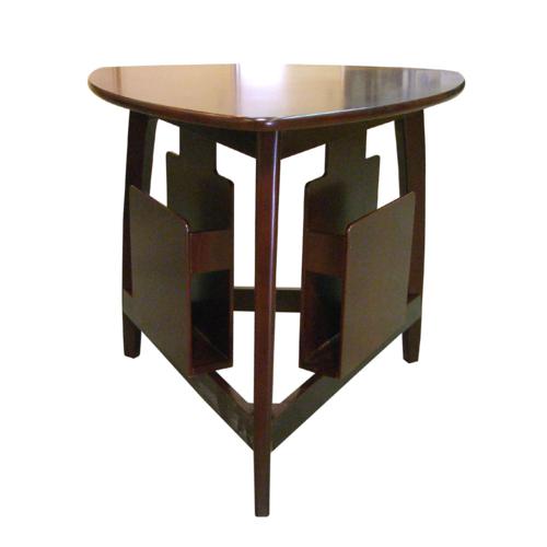 T142S-H-135 By Ore International Magazine Table - Cherry