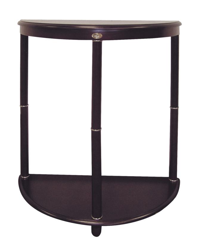 T142S-H-14A By Ore International Crescent End Table - Cherry (26")