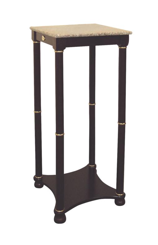 T142S-H-4 By Ore International Square End Table - Cherry