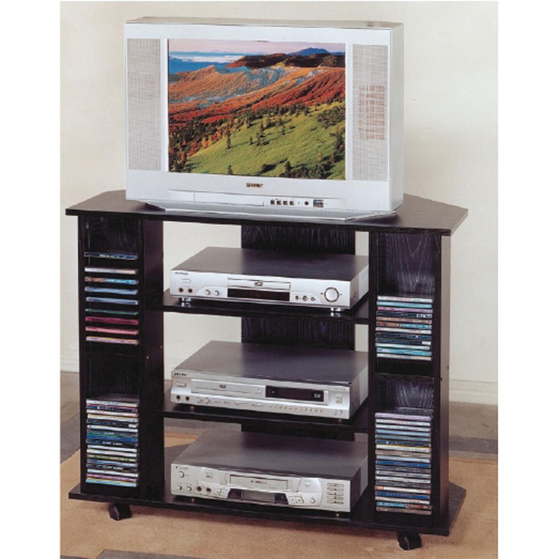 T142S-R556BK By Ore International 35" TV Stand