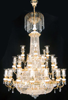 A81-519/56 Empire Style CHANDELIER Chandeliers, Crystal Chandelier, Crystal Chandeliers, Lighting